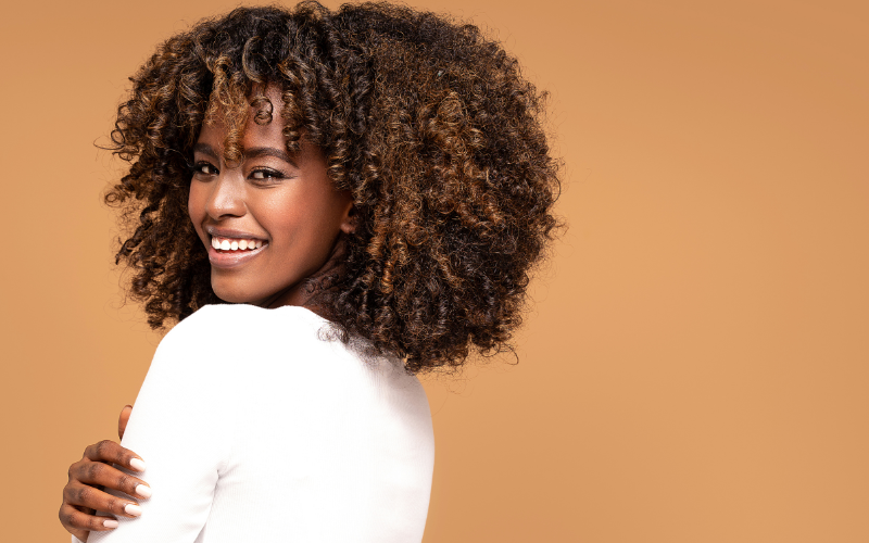 best bright colored hair on dark skin
