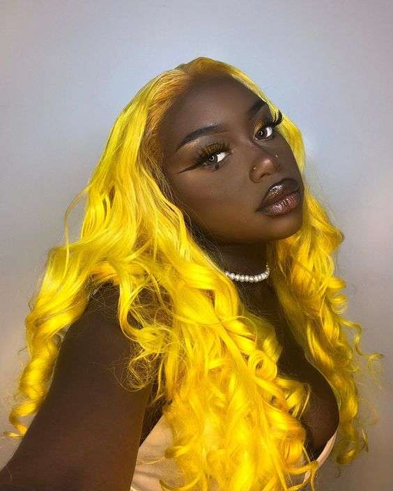 29 best bright colored hair on dark skin looks